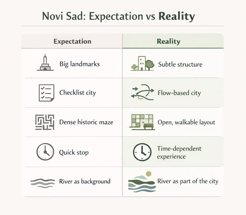 novi sad expectation vs reality what visitors expect vs actual city experience