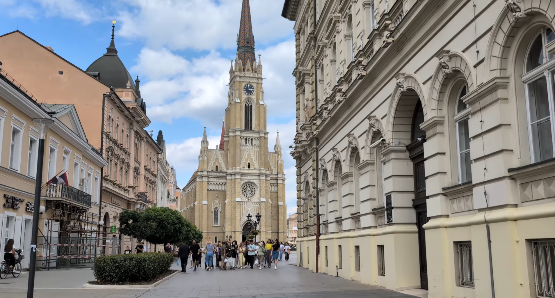Name of Mary Church, Novi Sad. Old Town